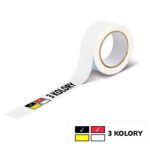 Taśma Klej Eko Solwentowy 120m. 360 SZT. - 3 kolory